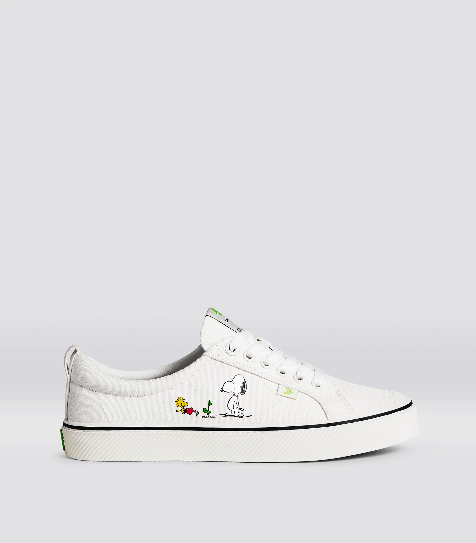 PEANUTS OCA Low Earth Day Off-White Canvas Sneaker Women