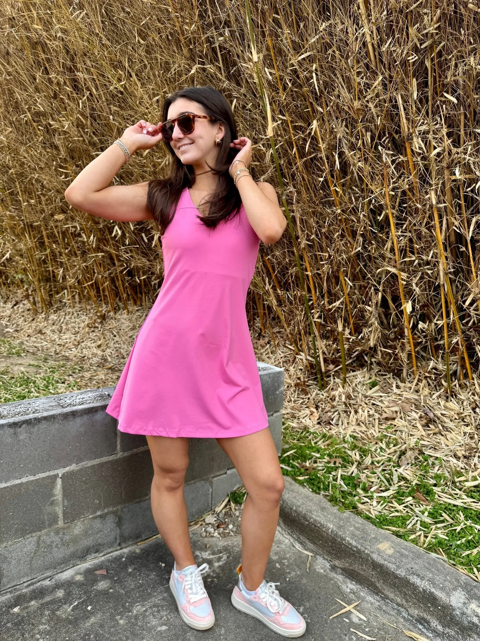 Pink Athletic Dress