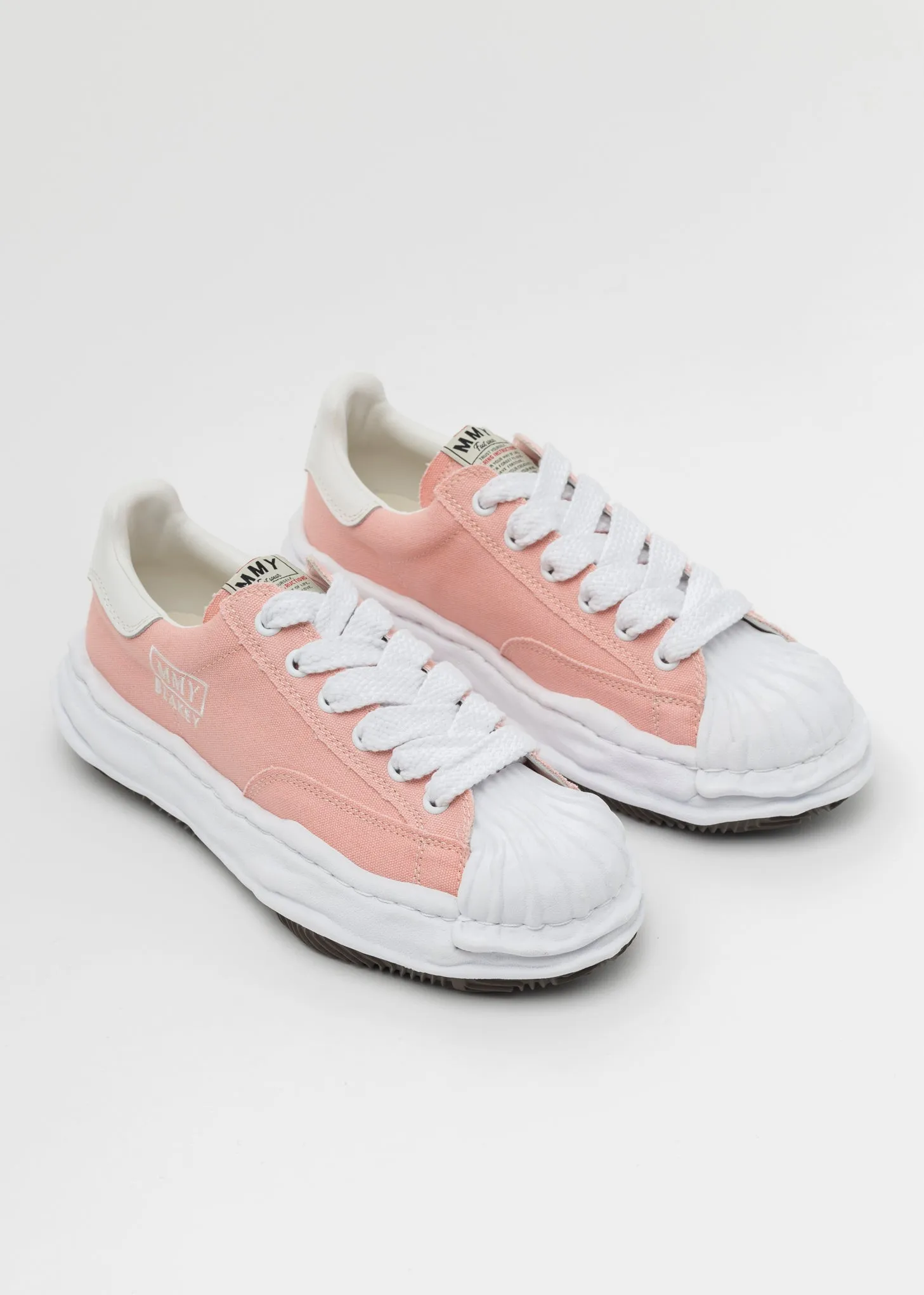 Pink OG Sole Canvas Low-Top Sneaker (BLAKEY LOW)