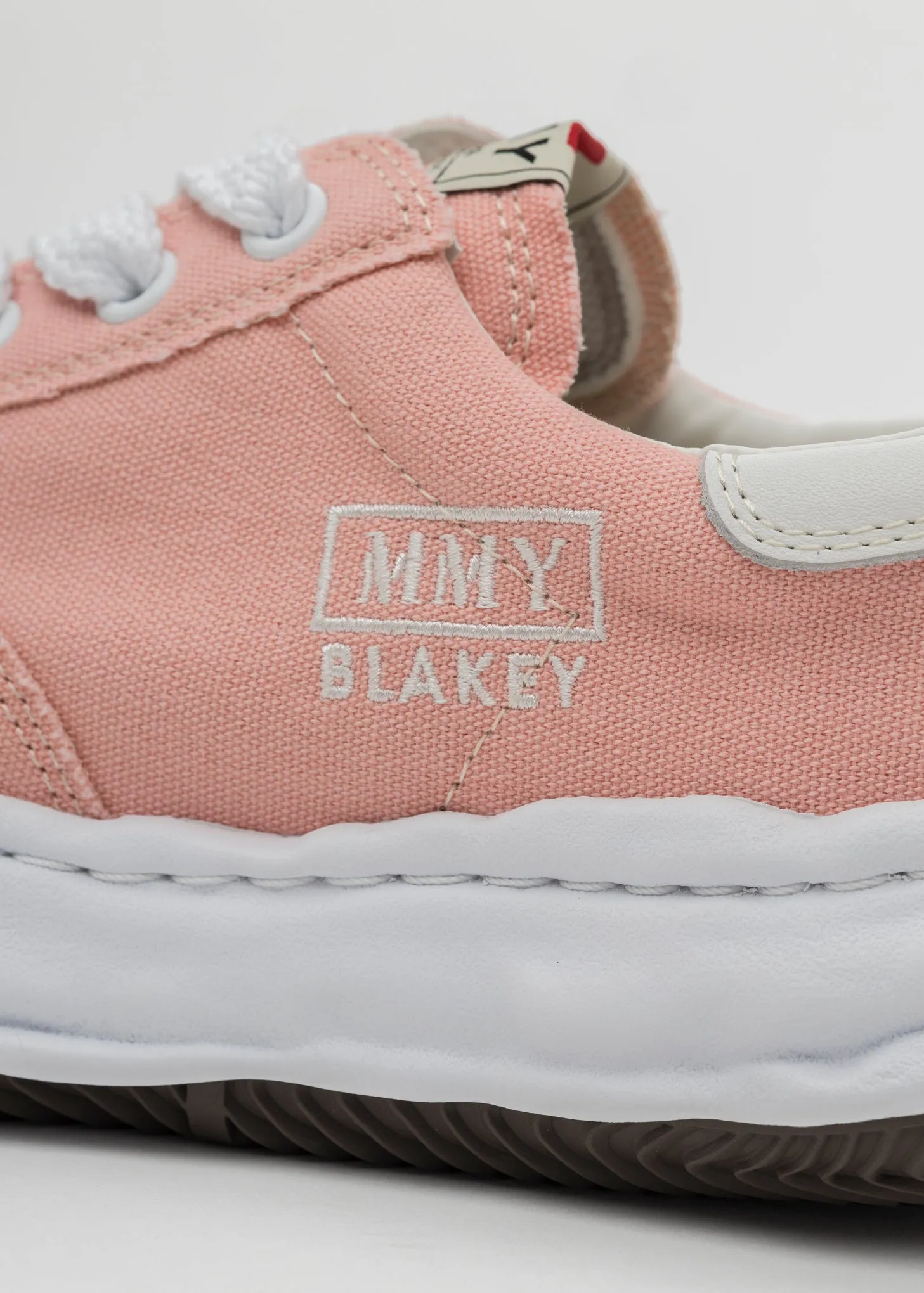 Pink OG Sole Canvas Low-Top Sneaker (BLAKEY LOW)
