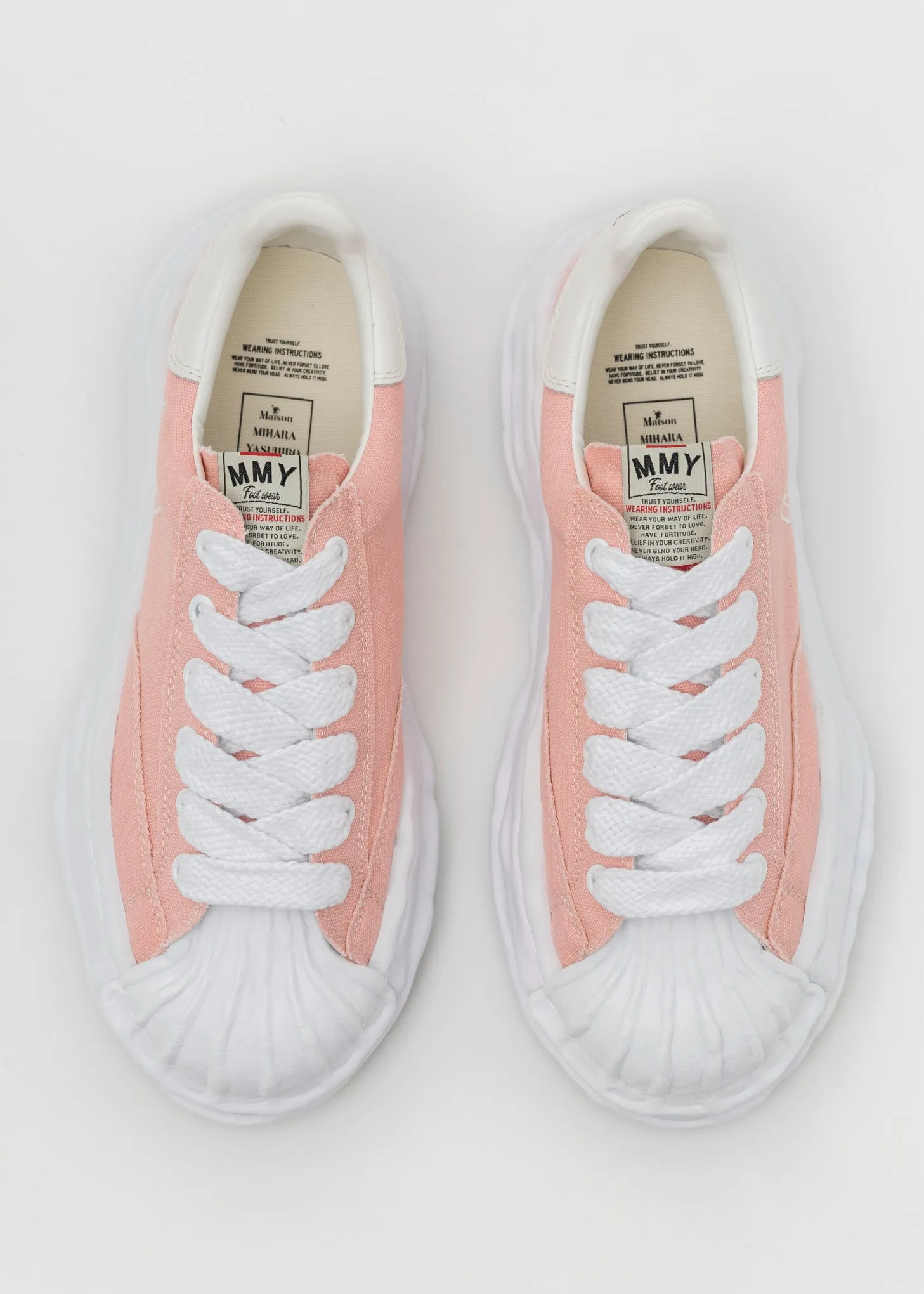 Pink OG Sole Canvas Low-Top Sneaker (BLAKEY LOW)