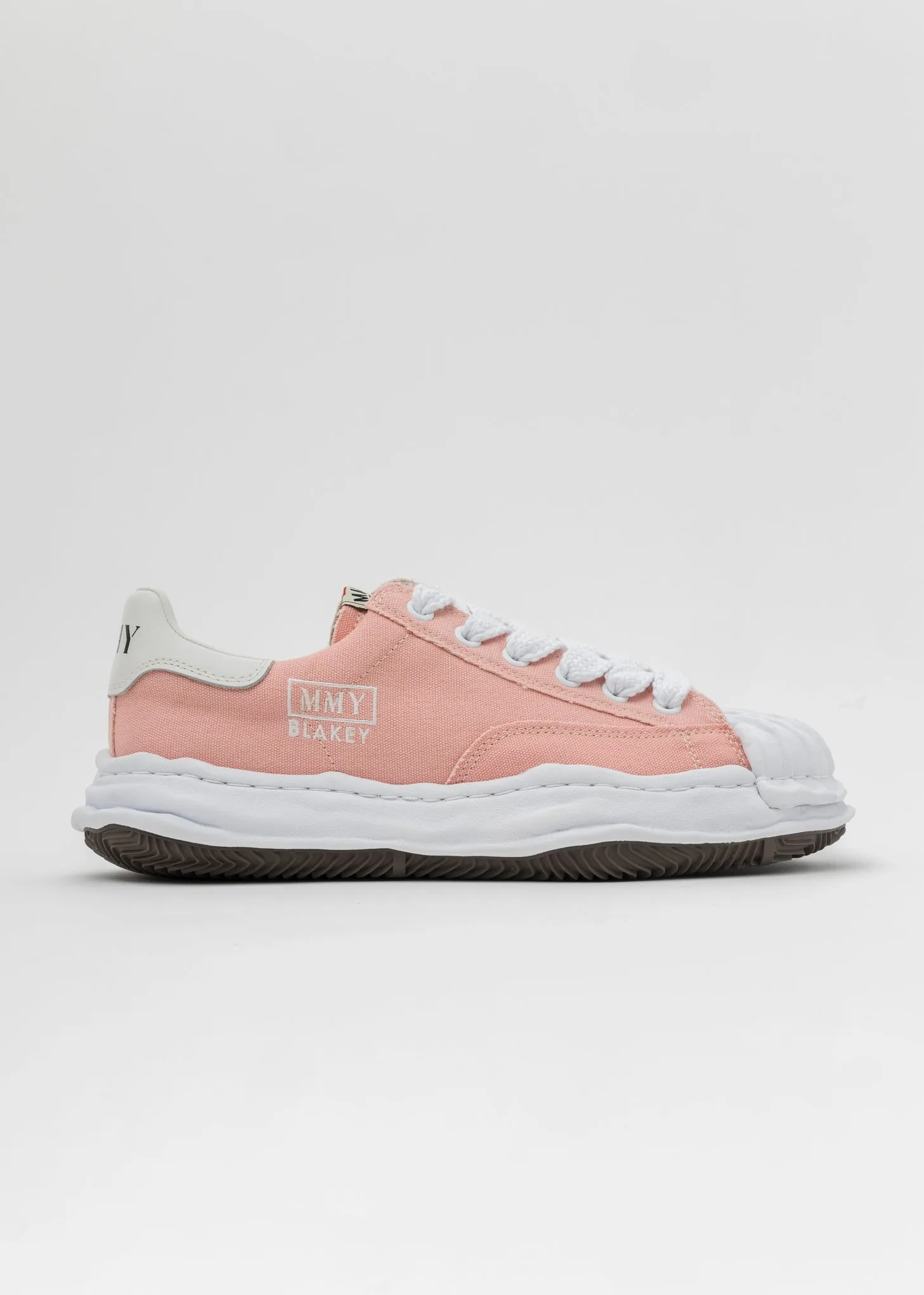 Pink OG Sole Canvas Low-Top Sneaker (BLAKEY LOW)