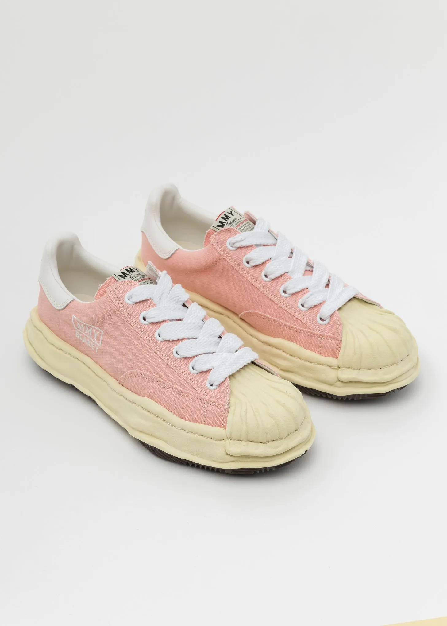 Pink  OG Sole Vintage Colour Canvas Low-Top Sneaker (BLAKEY LOW)