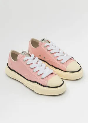 Pink OG Sole Vintage Colour Canvas Low-Top Sneaker (PETERSON LOW)
