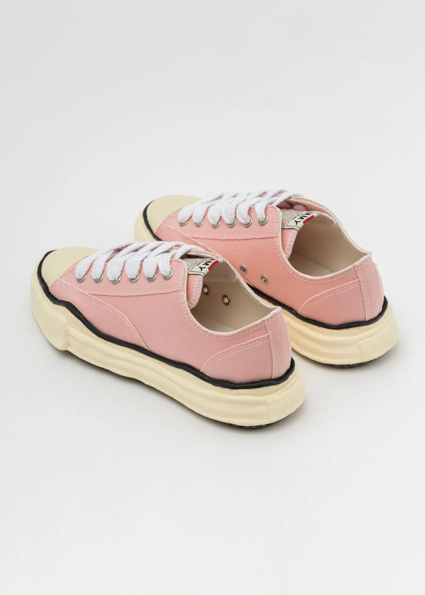 Pink OG Sole Vintage Colour Canvas Low-Top Sneaker (PETERSON LOW)