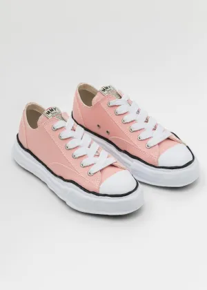 Pink Original Sole Canvas Lowcut Sneaker (PETERSON LOW)