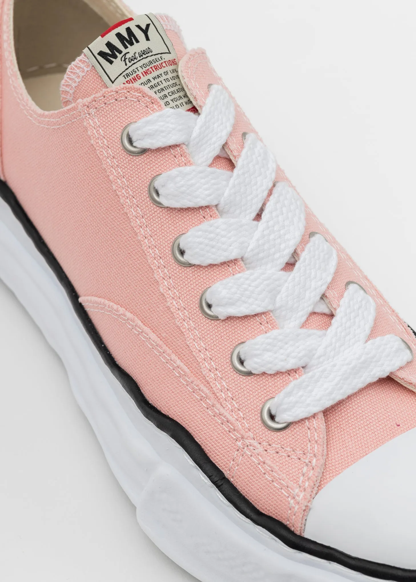 Pink Original Sole Canvas Lowcut Sneaker (PETERSON LOW)