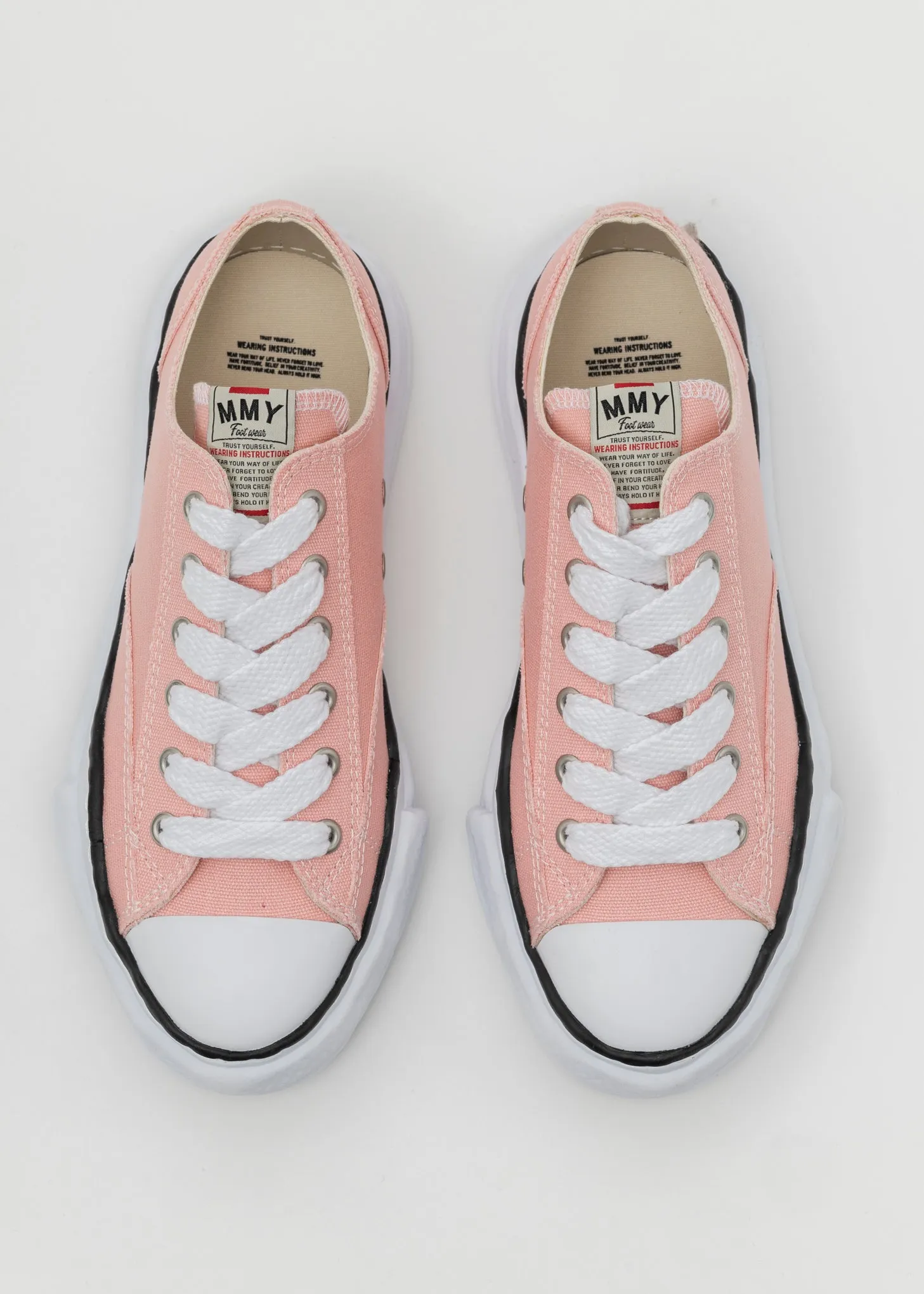 Pink Original Sole Canvas Lowcut Sneaker (PETERSON LOW)