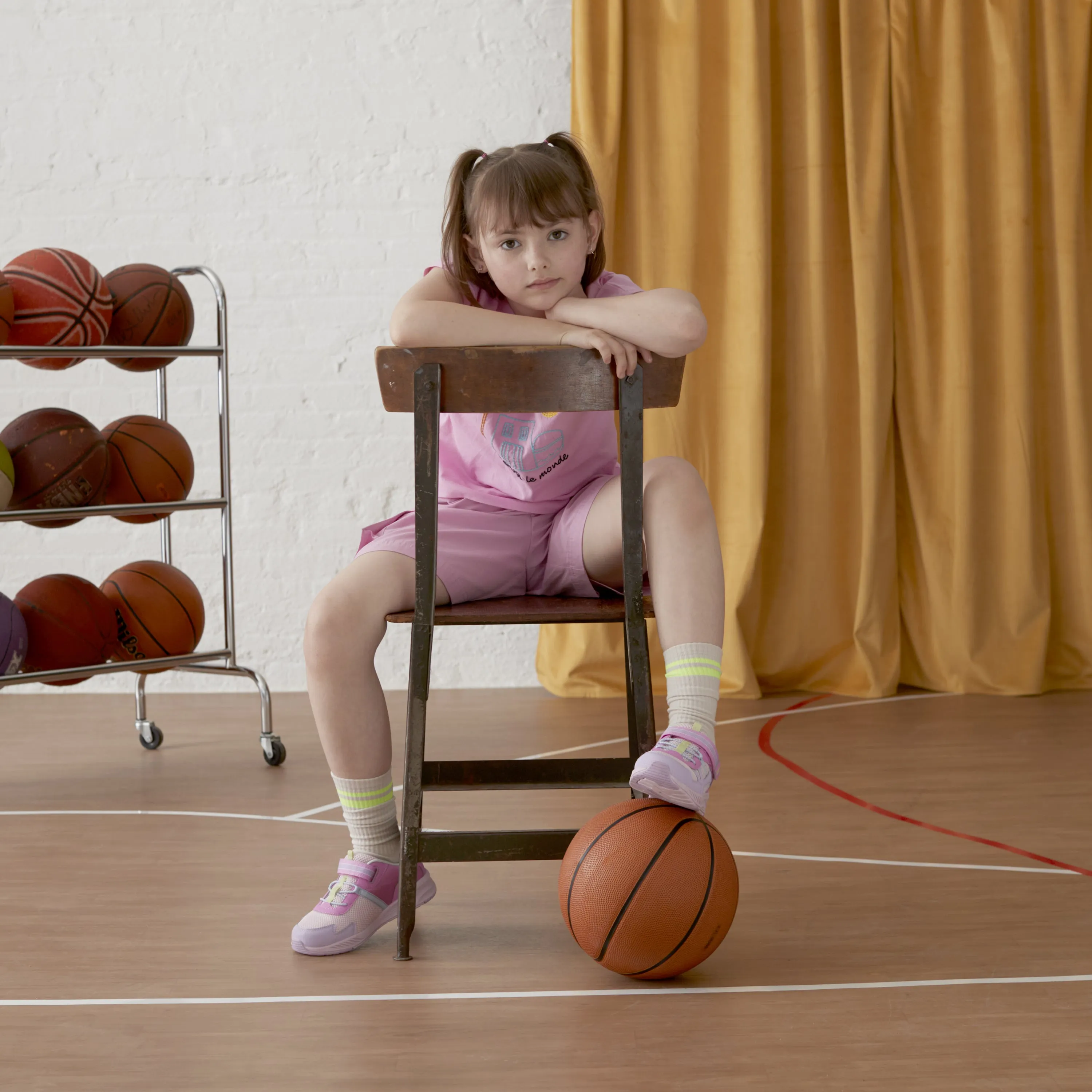 Player Sneaker - Little Kid Light Pink