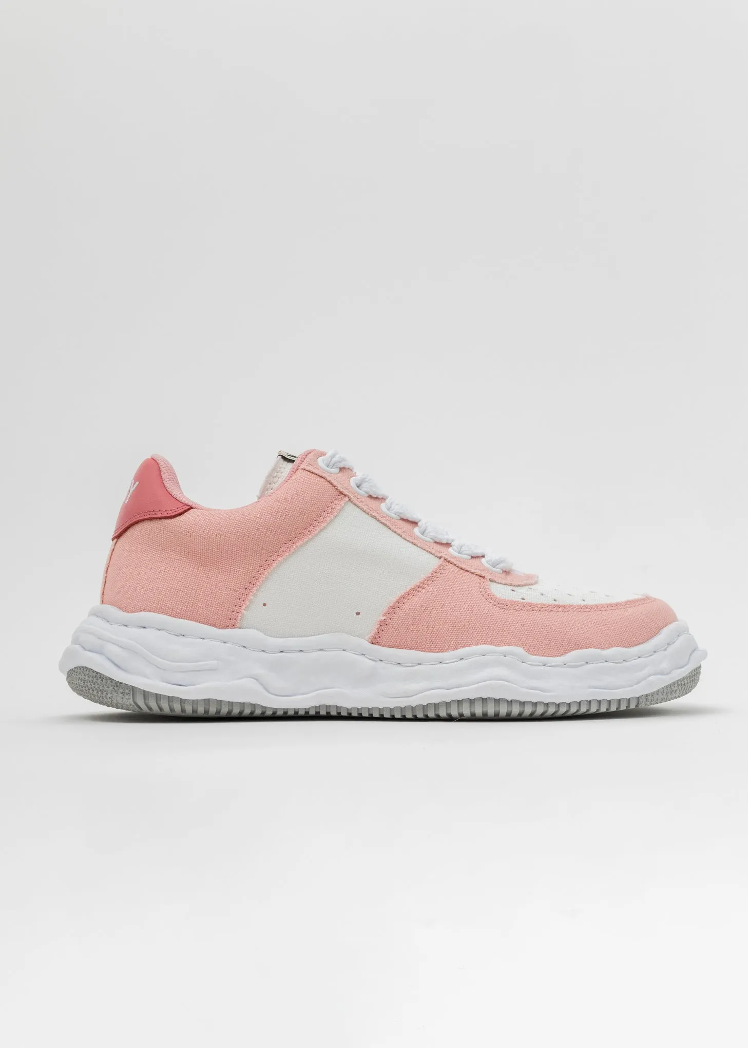 PNK/WHT OG Sole Canvas Low-Top Sneaker (WAYNE LOW)