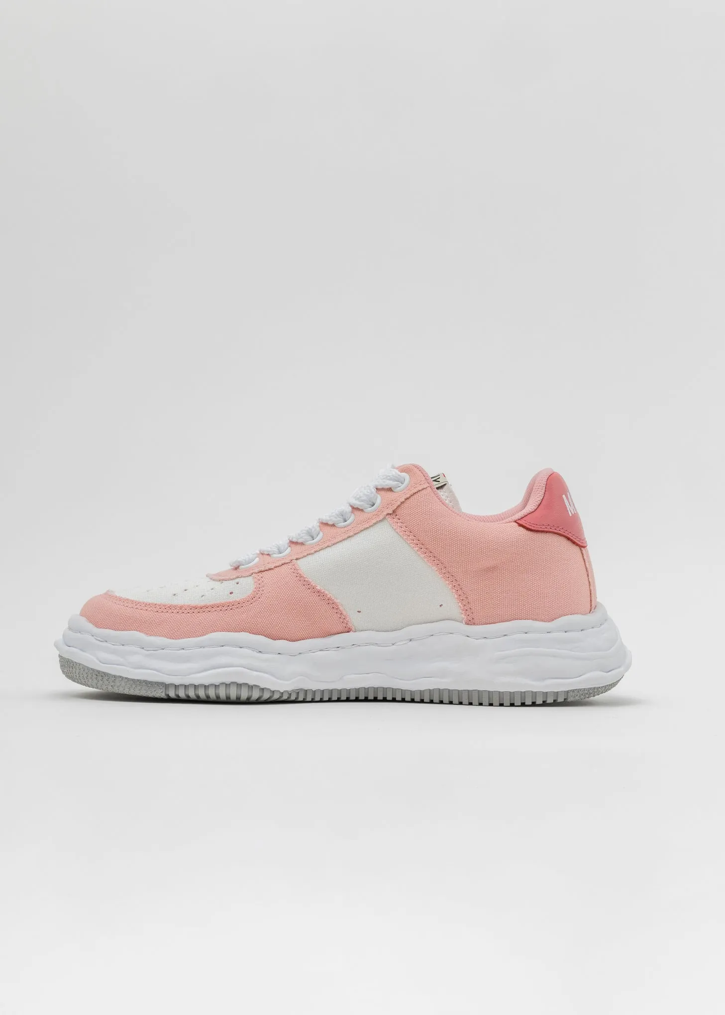 PNK/WHT OG Sole Canvas Low-Top Sneaker (WAYNE LOW)