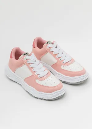 PNK/WHT OG Sole Canvas Low-Top Sneaker (WAYNE LOW)