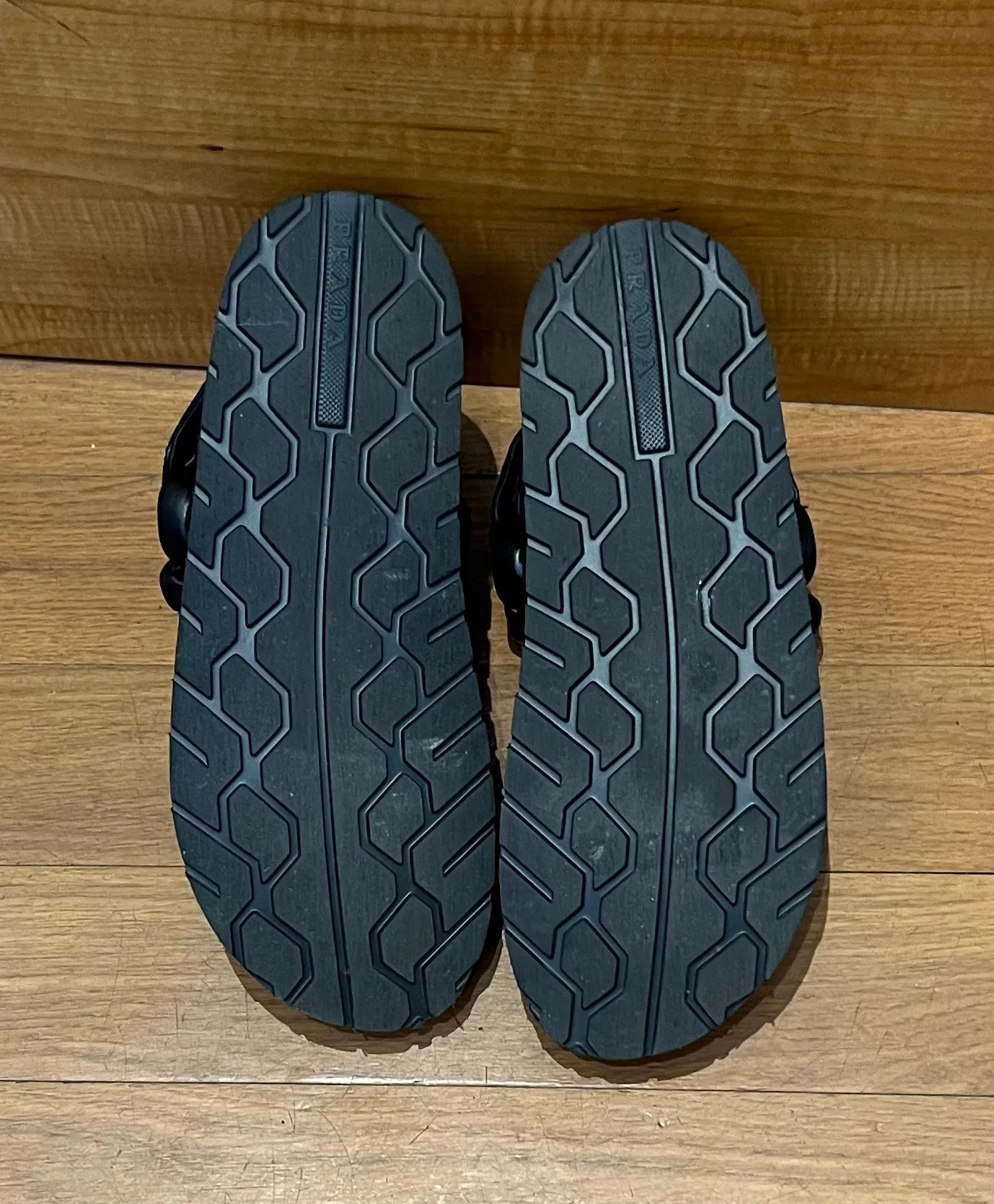 Prada Platform Sandals Size 7