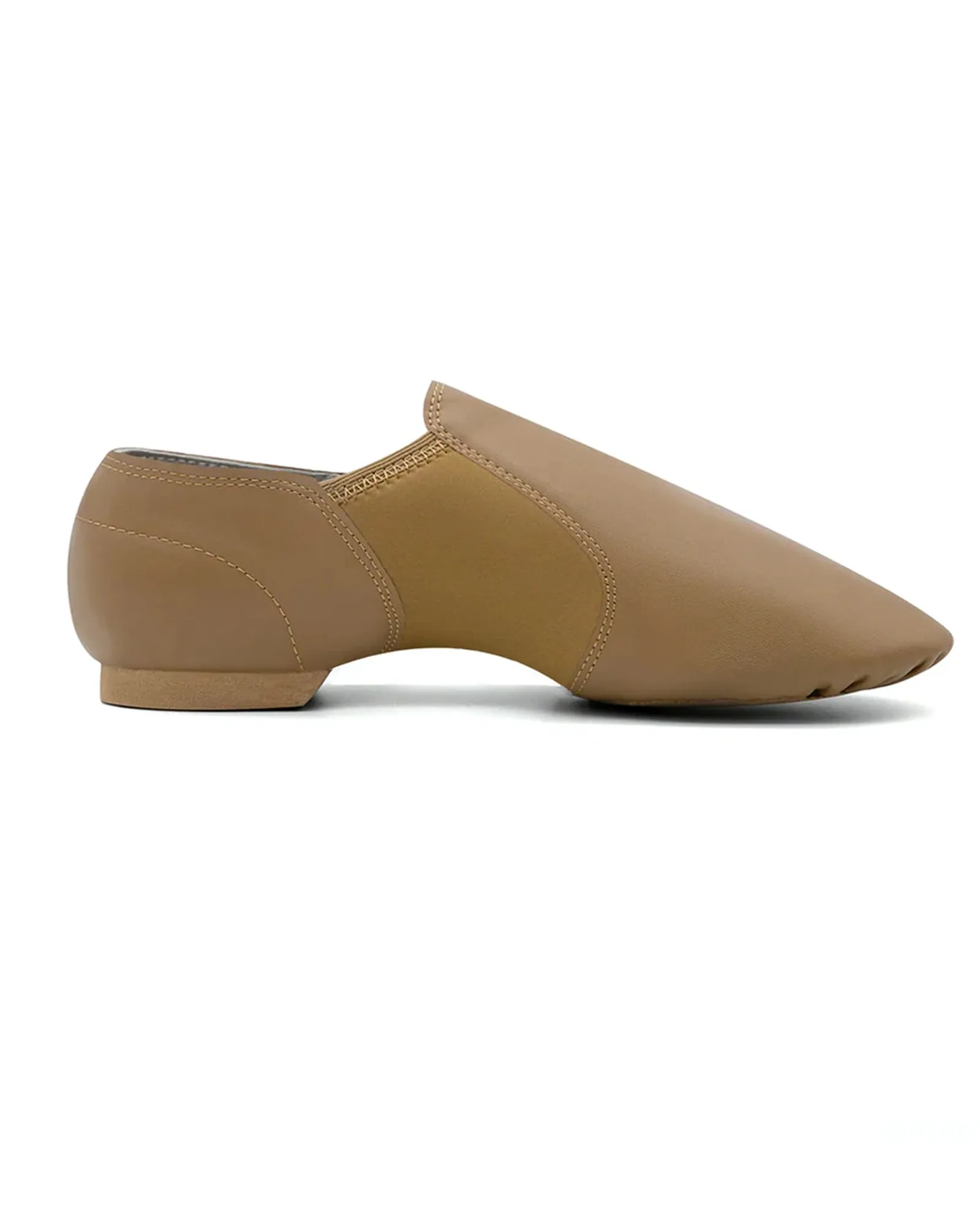 PU Leather Flex Slip-On Jazz Shoes for Kids, Girls and Boys