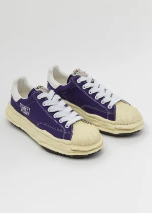 Purple OG Sole Vintage Colour Canvas Low-Top Sneaker (BLAKEY LOW)