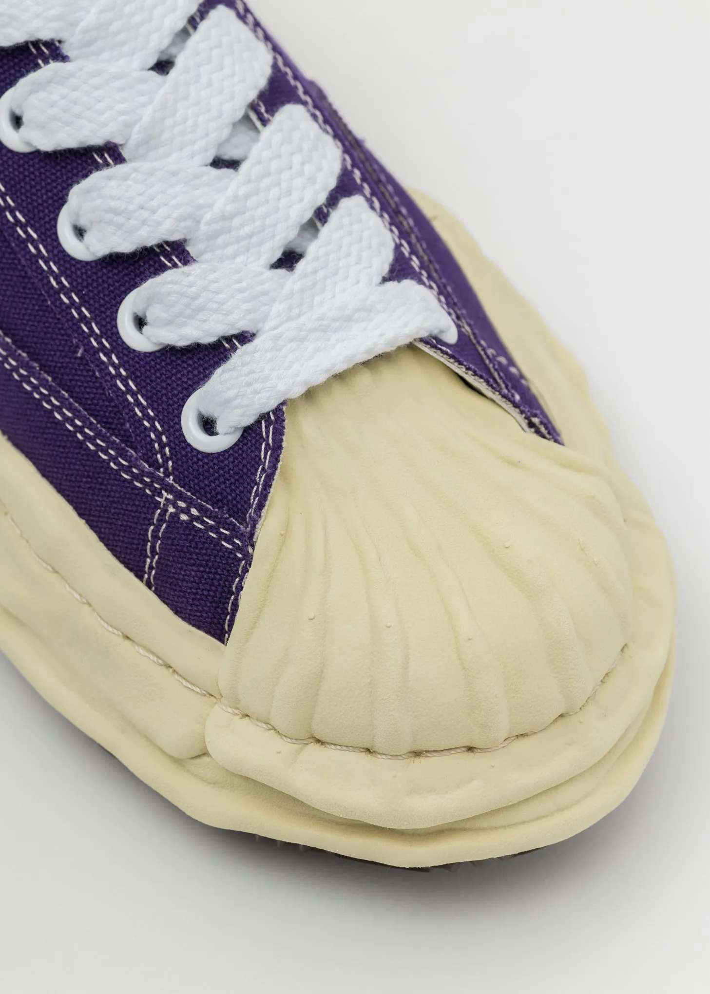 Purple OG Sole Vintage Colour Canvas Low-Top Sneaker (BLAKEY LOW)