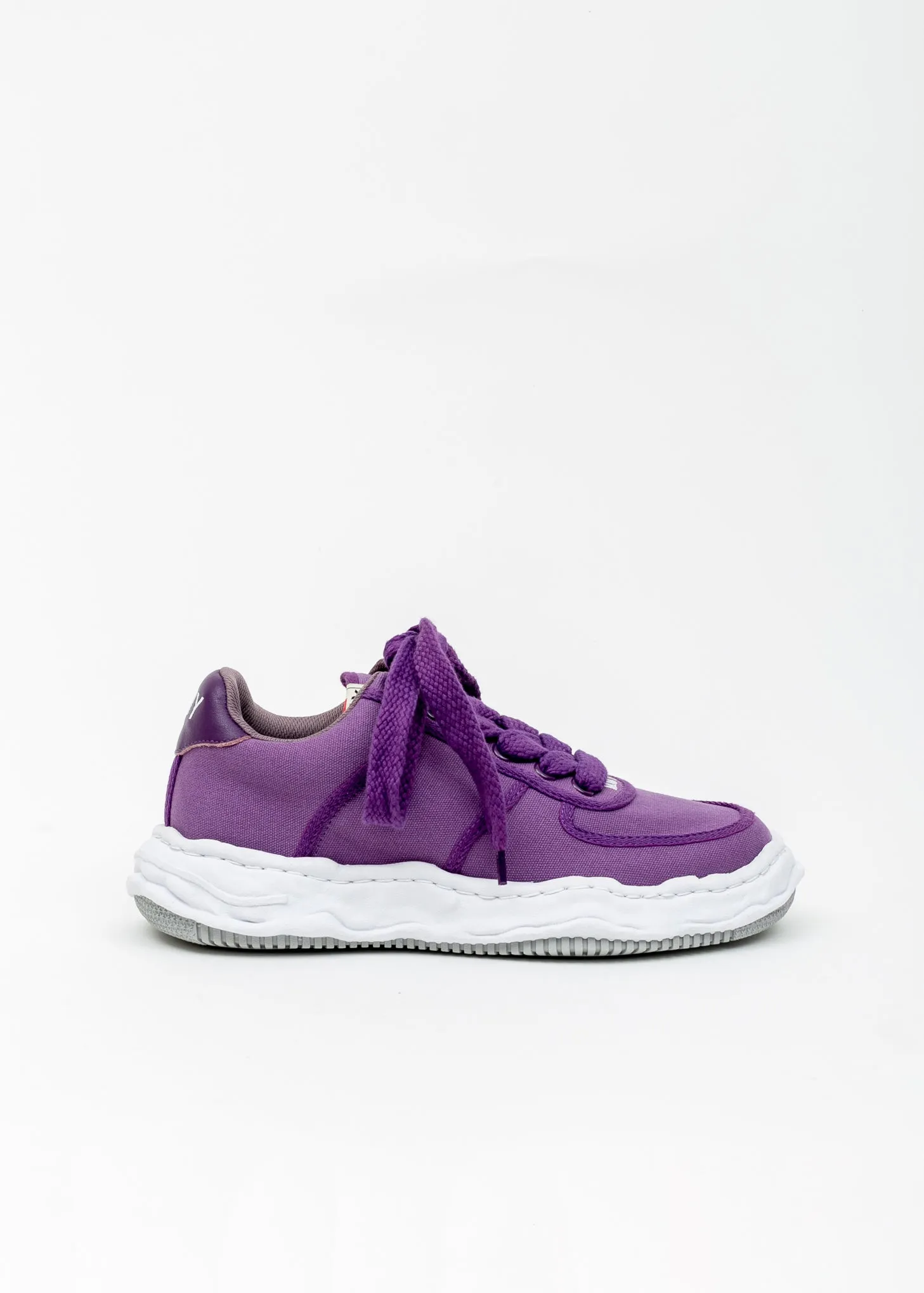 Purple Original Sole Canvas Sneaker (WAYNE LOW)
