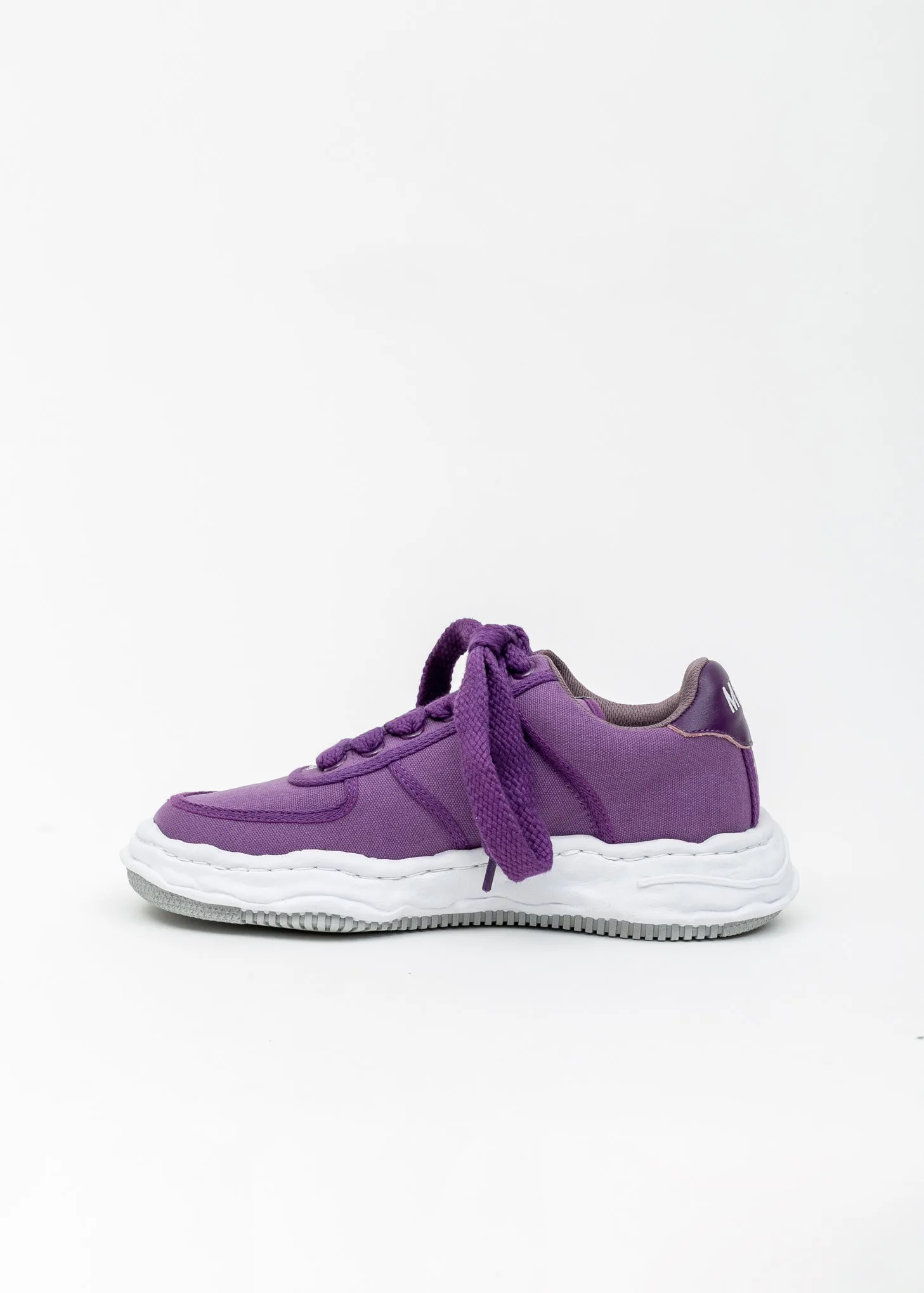 Purple Original Sole Canvas Sneaker (WAYNE LOW)