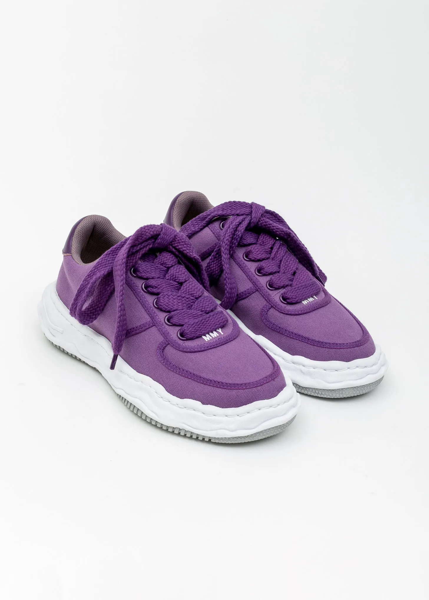 Purple Original Sole Canvas Sneaker (WAYNE LOW)