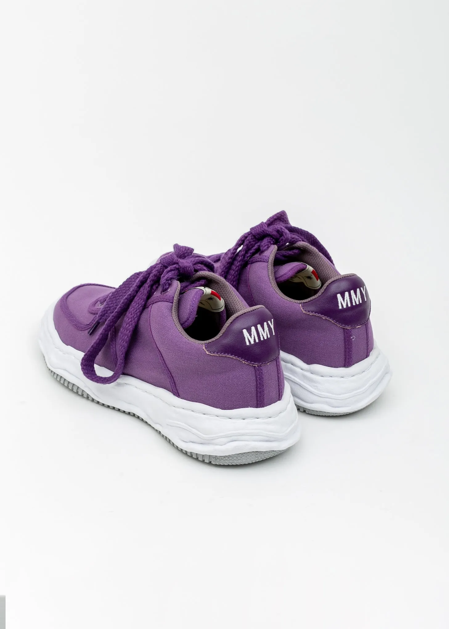 Purple Original Sole Canvas Sneaker (WAYNE LOW)