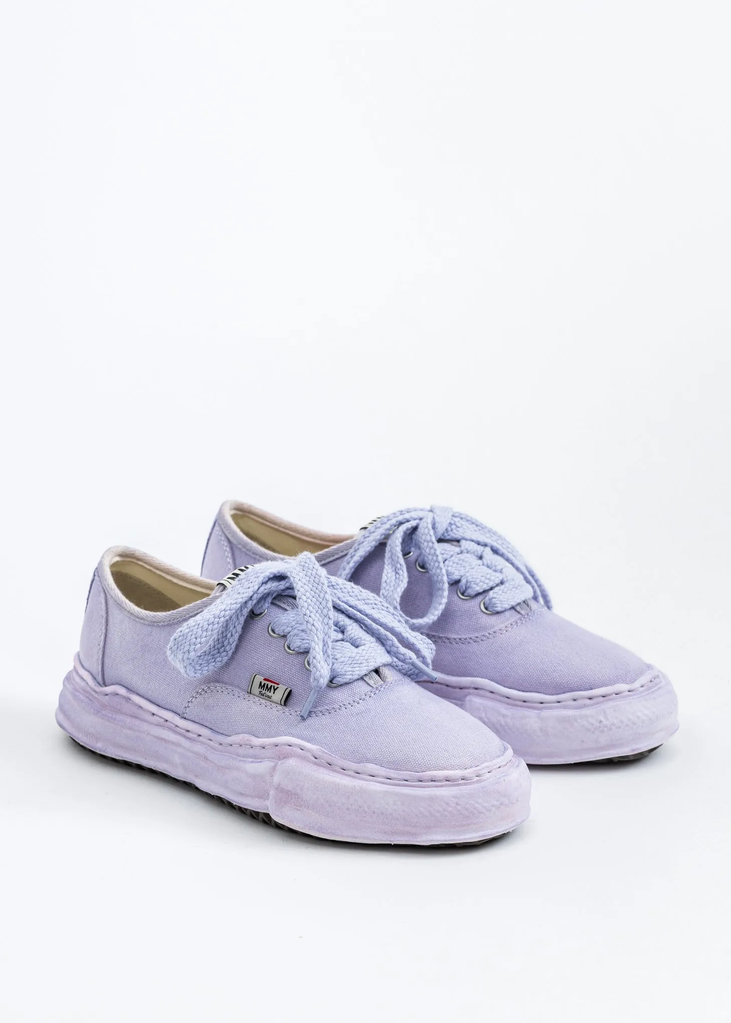 Purple Original Sole Overdyed Canvas Sneaker (BAKER)