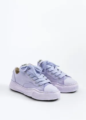 Purple Original Sole Overdyed Canvas Sneaker (PETERSON LOW)