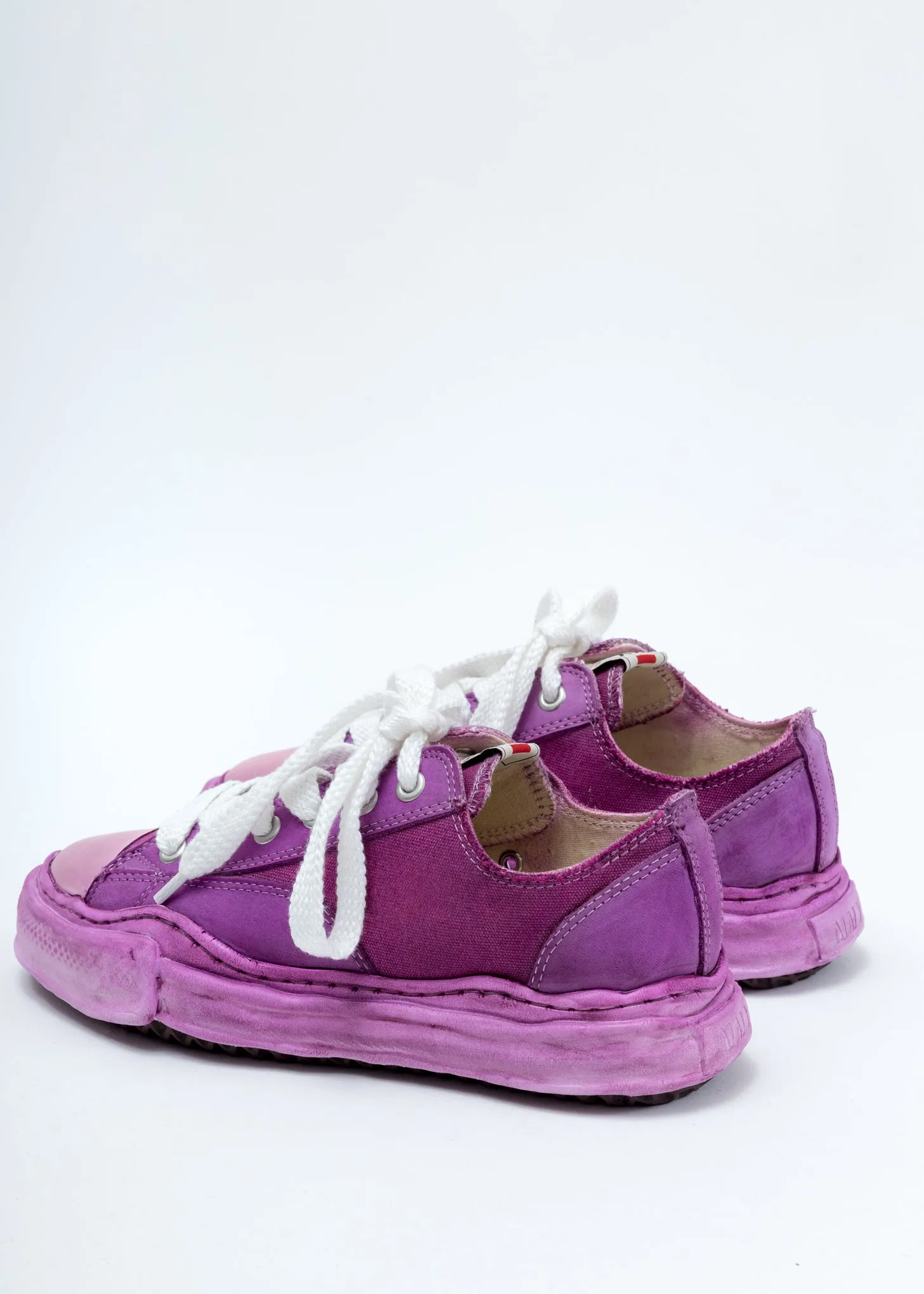 Purple Overdyed Original Sole Low Cut Sneaker
