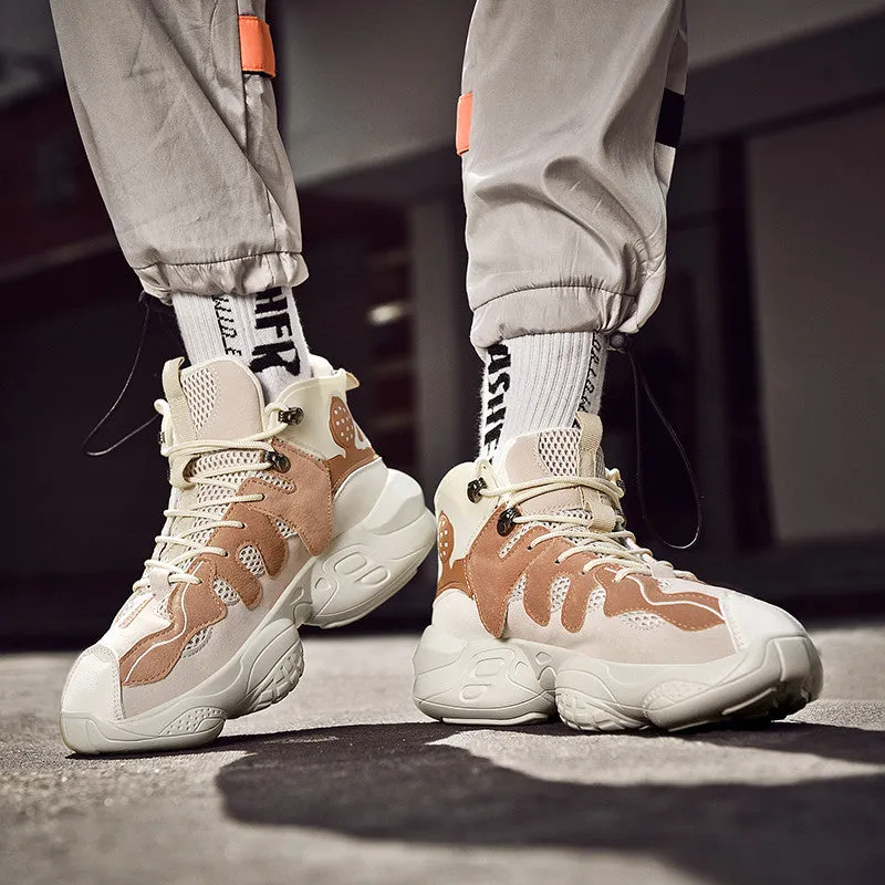 RENEGADE 'War Zone' X9X Sneakers - Beige/Brown