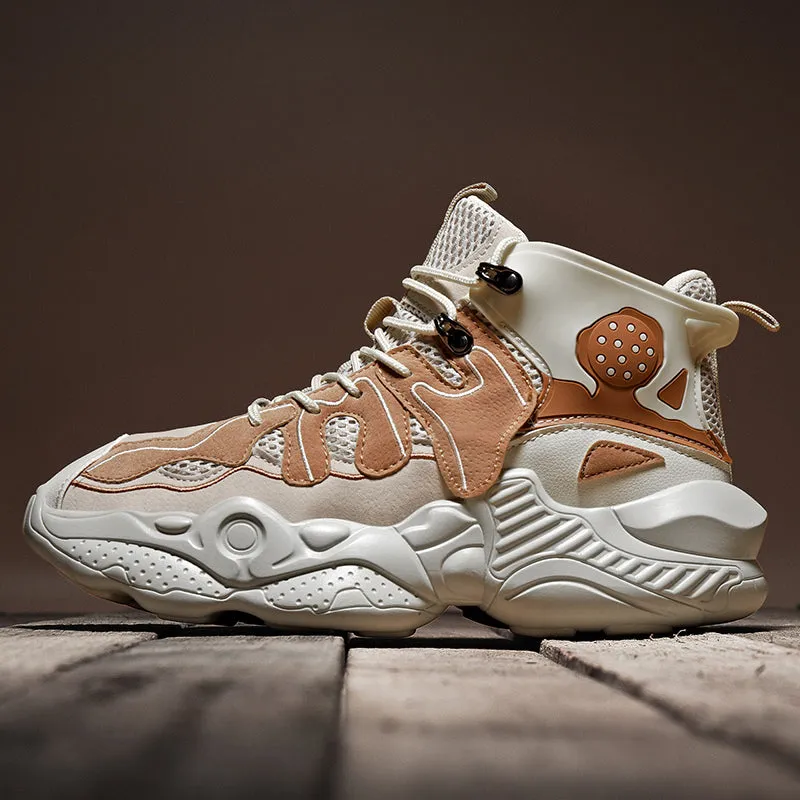 RENEGADE 'War Zone' X9X Sneakers - Beige/Brown