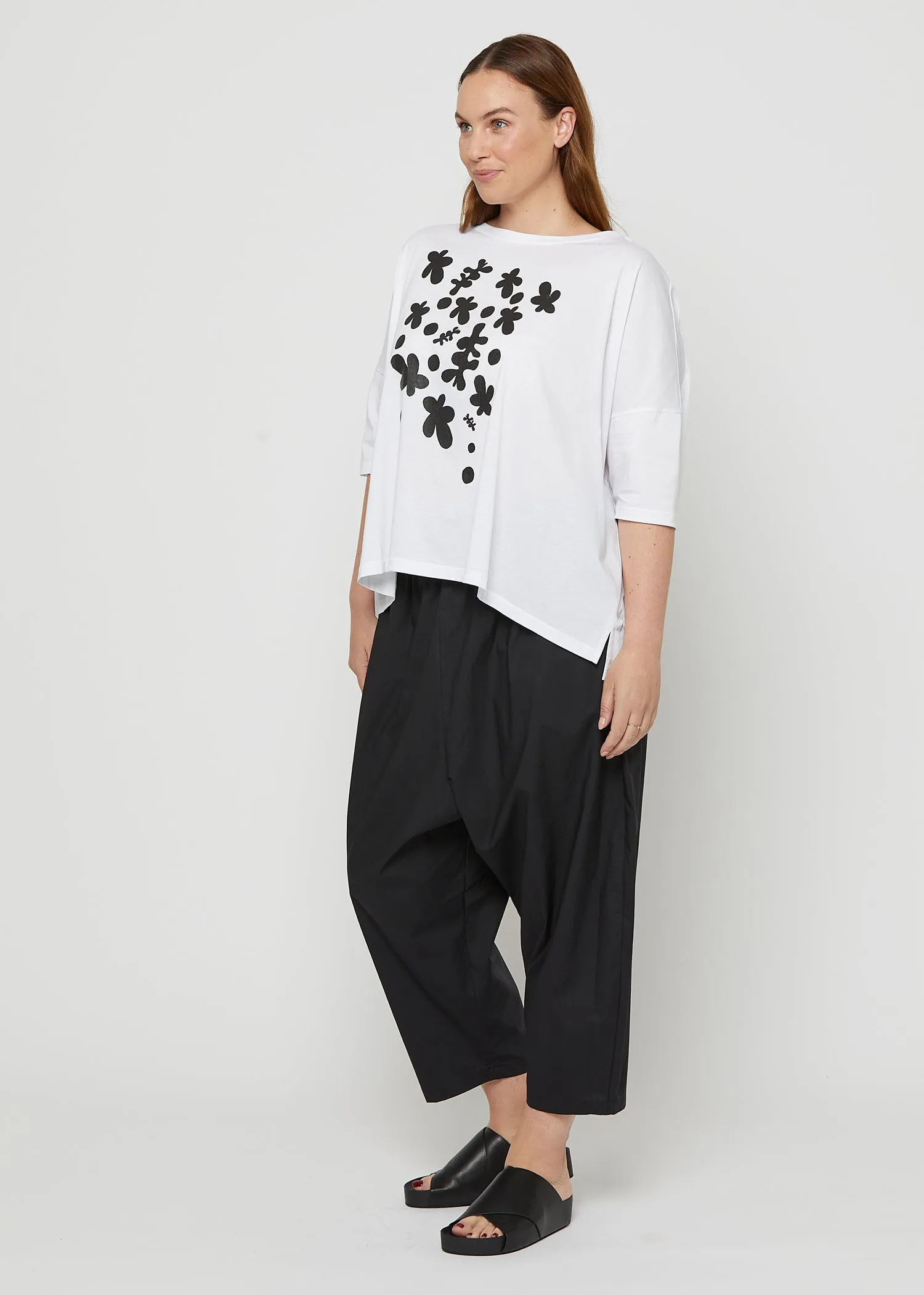 Skyler Top - White Black