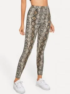 Snakeskin Leggings