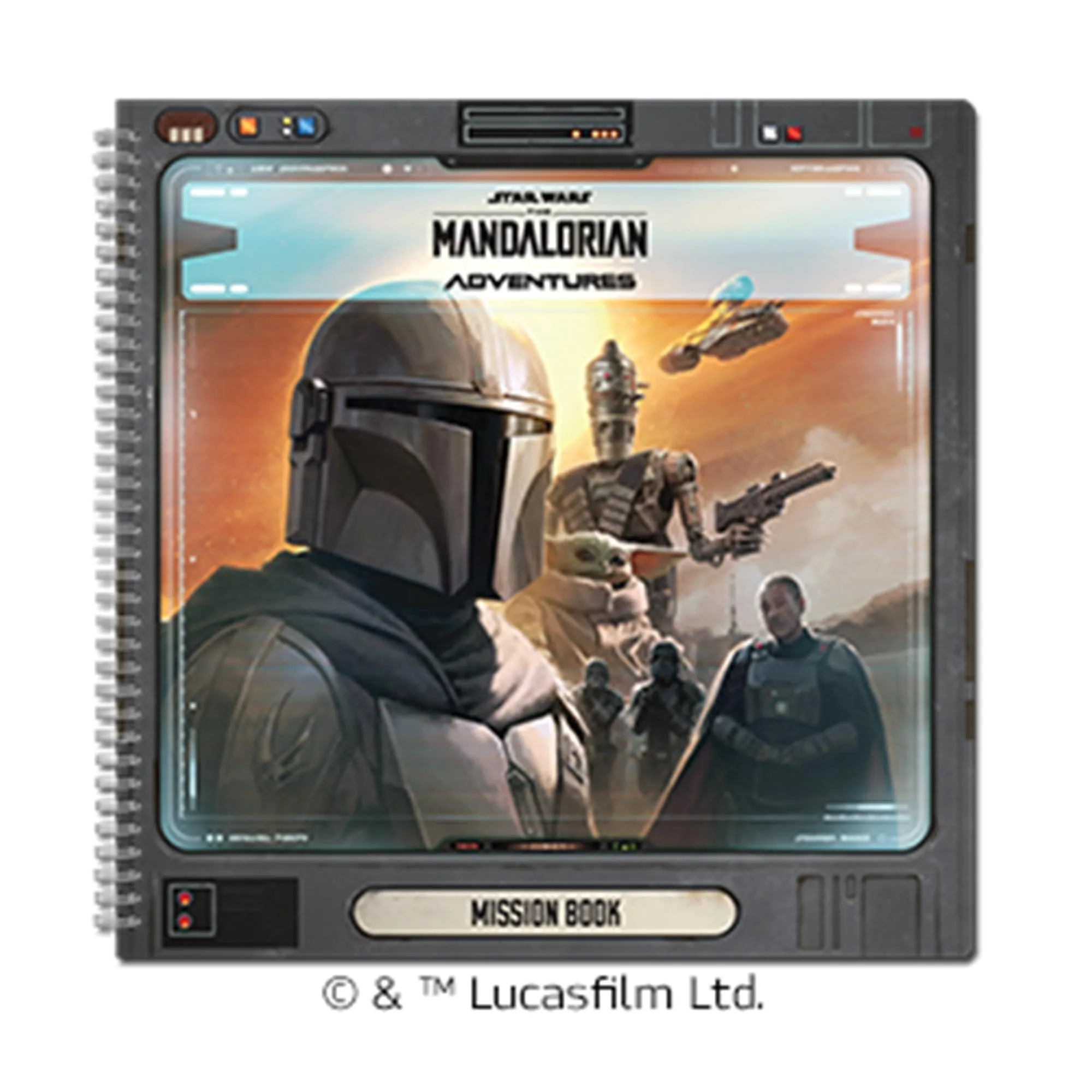 Star Wars: The Mandalorian Adventures Board Game- Cooperative Missions Inspired by Season 1 Strategy Game for Kids and Adults, Ages 12 , 1-4 Players, 30-60 Minute Playtime, Made by Unexpected Games