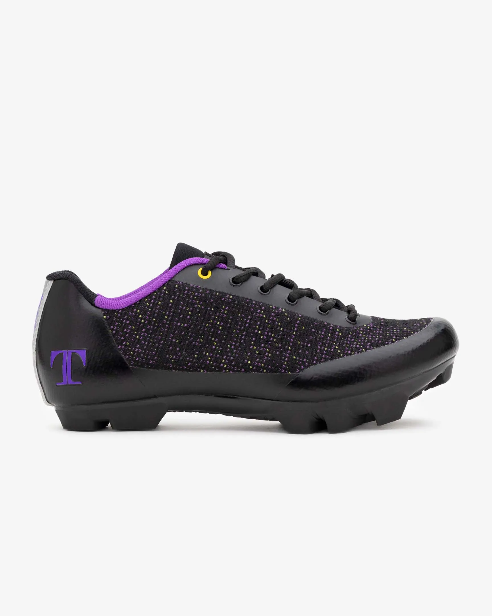 Terra Lace Knit with SPD Cleats - black/purple