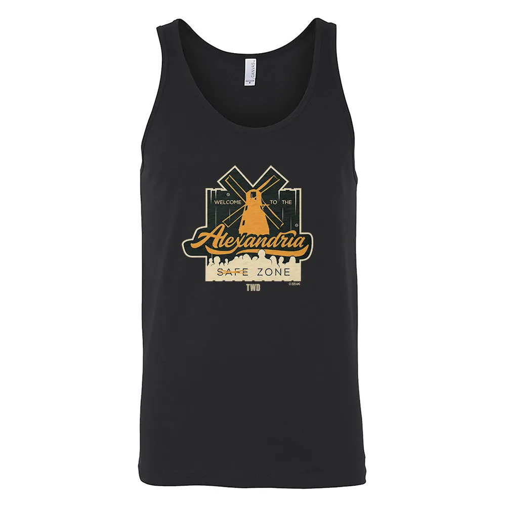 The Walking Dead Alexandria Adult Tank Top