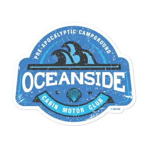 The Walking Dead Oceanside Die Cut Sticker