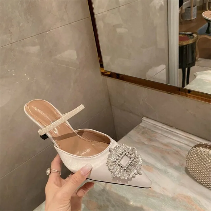 Toe Shallow High Heels For Women