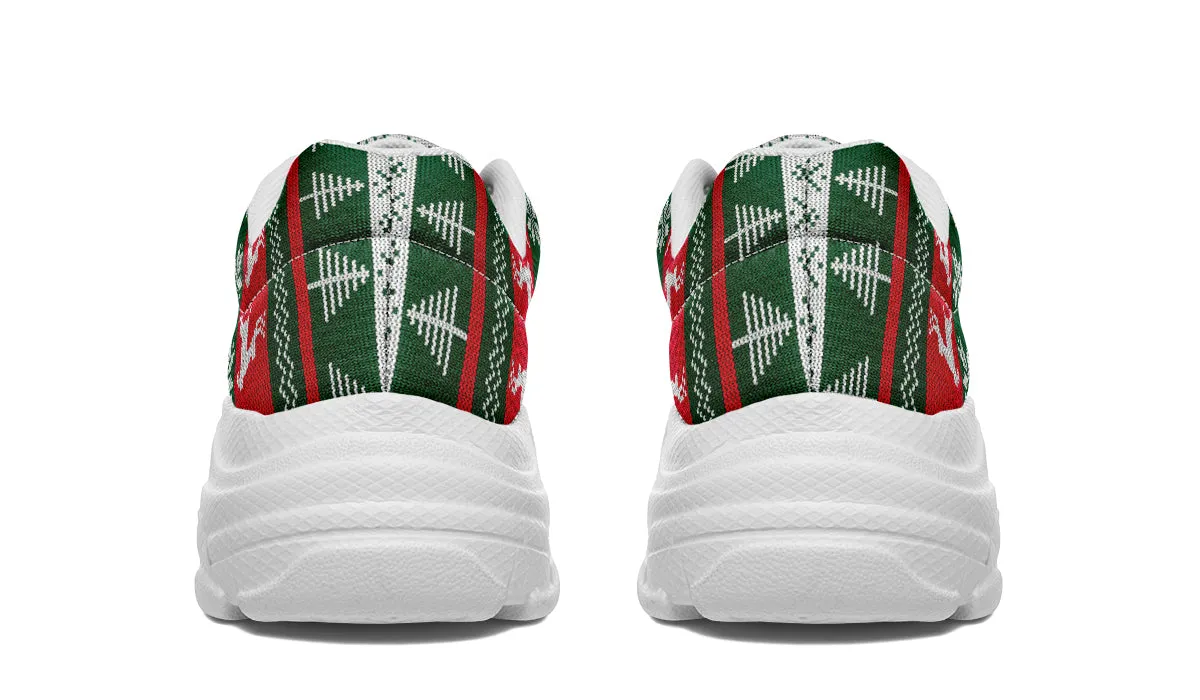 Ugly Christmas Chunky Sneakers