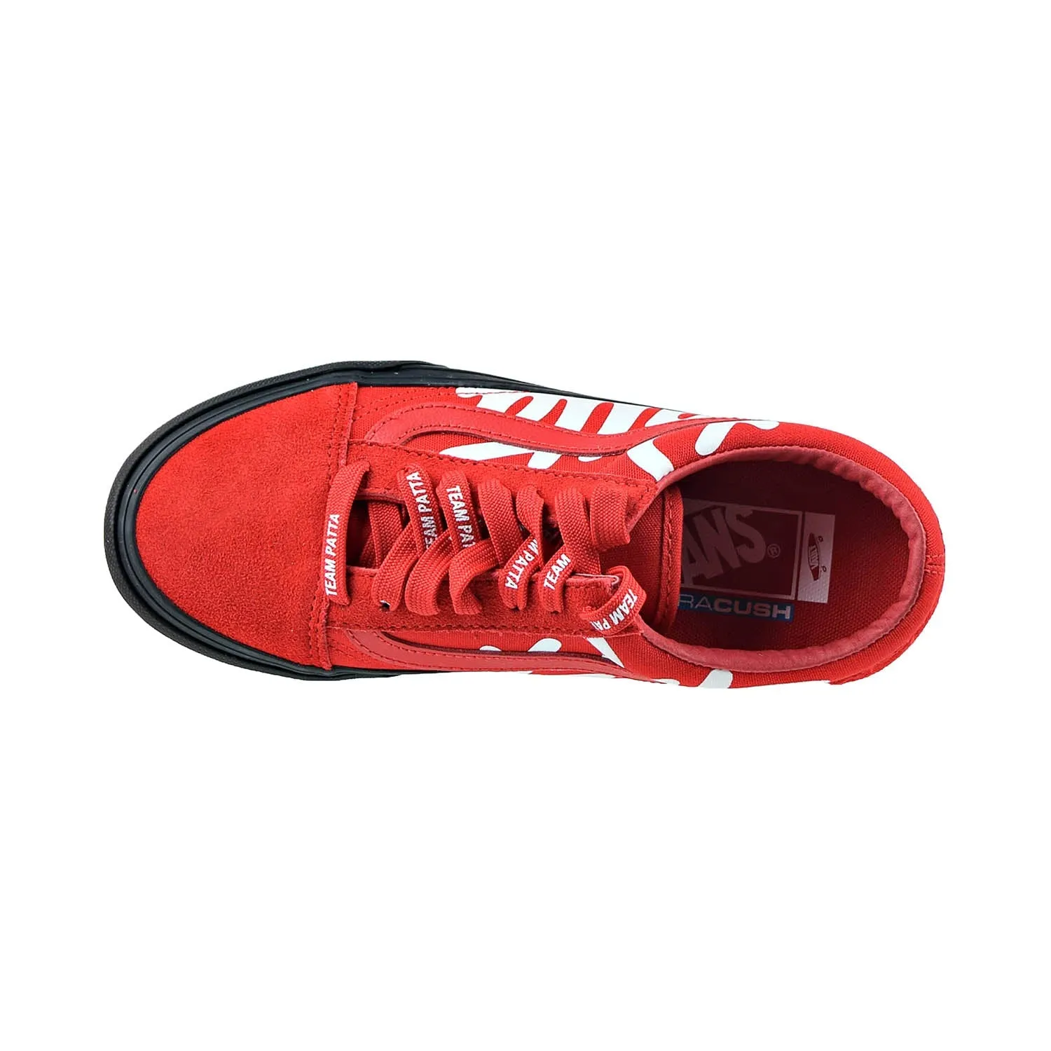 Vans Patta x Old Skool VLT LX "Mean Eyed Cat" Men's Shoes High Risk Red-White