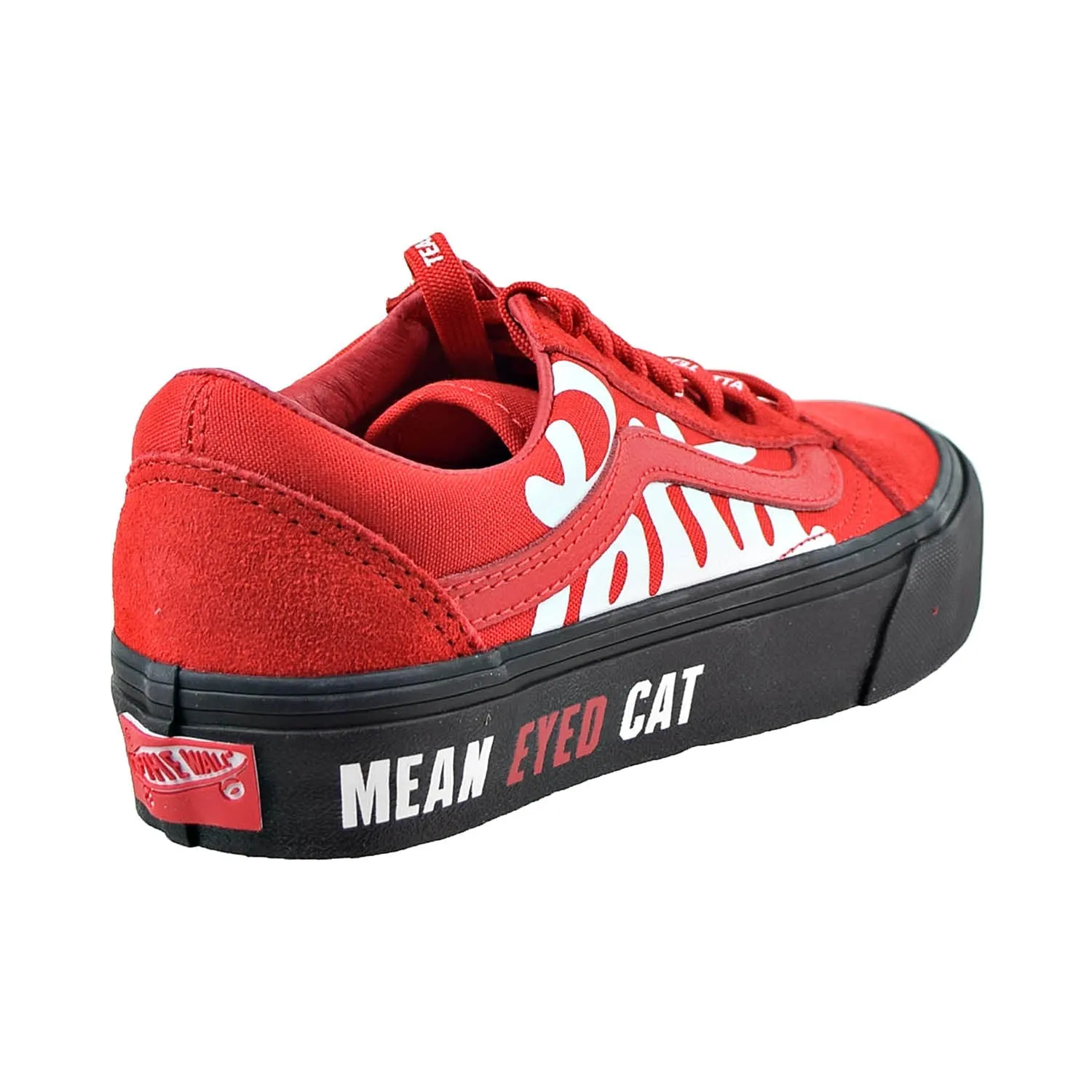 Vans Patta x Old Skool VLT LX "Mean Eyed Cat" Men's Shoes High Risk Red-White