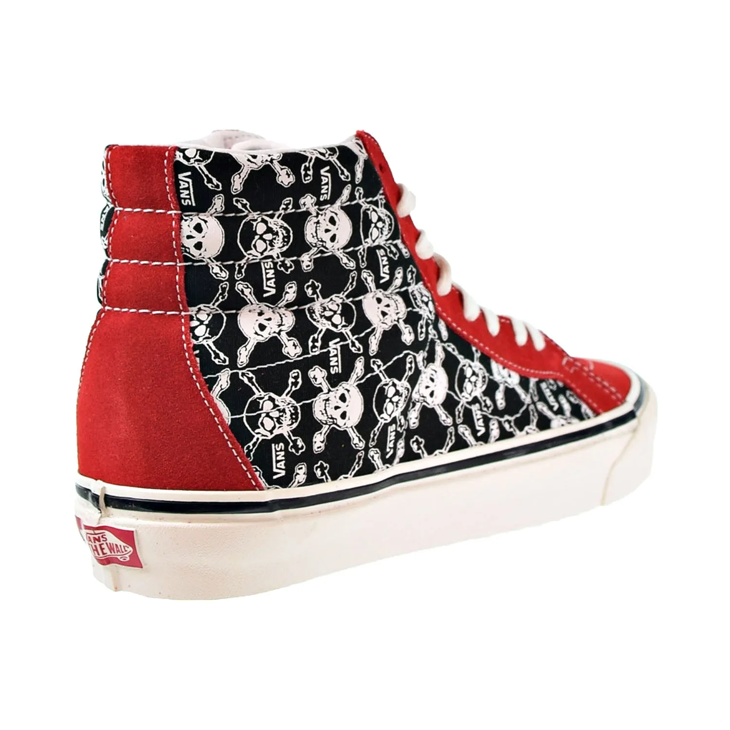 Vans Sk8-Hi 38 DX Men's Shoes Skulls-Red-Black