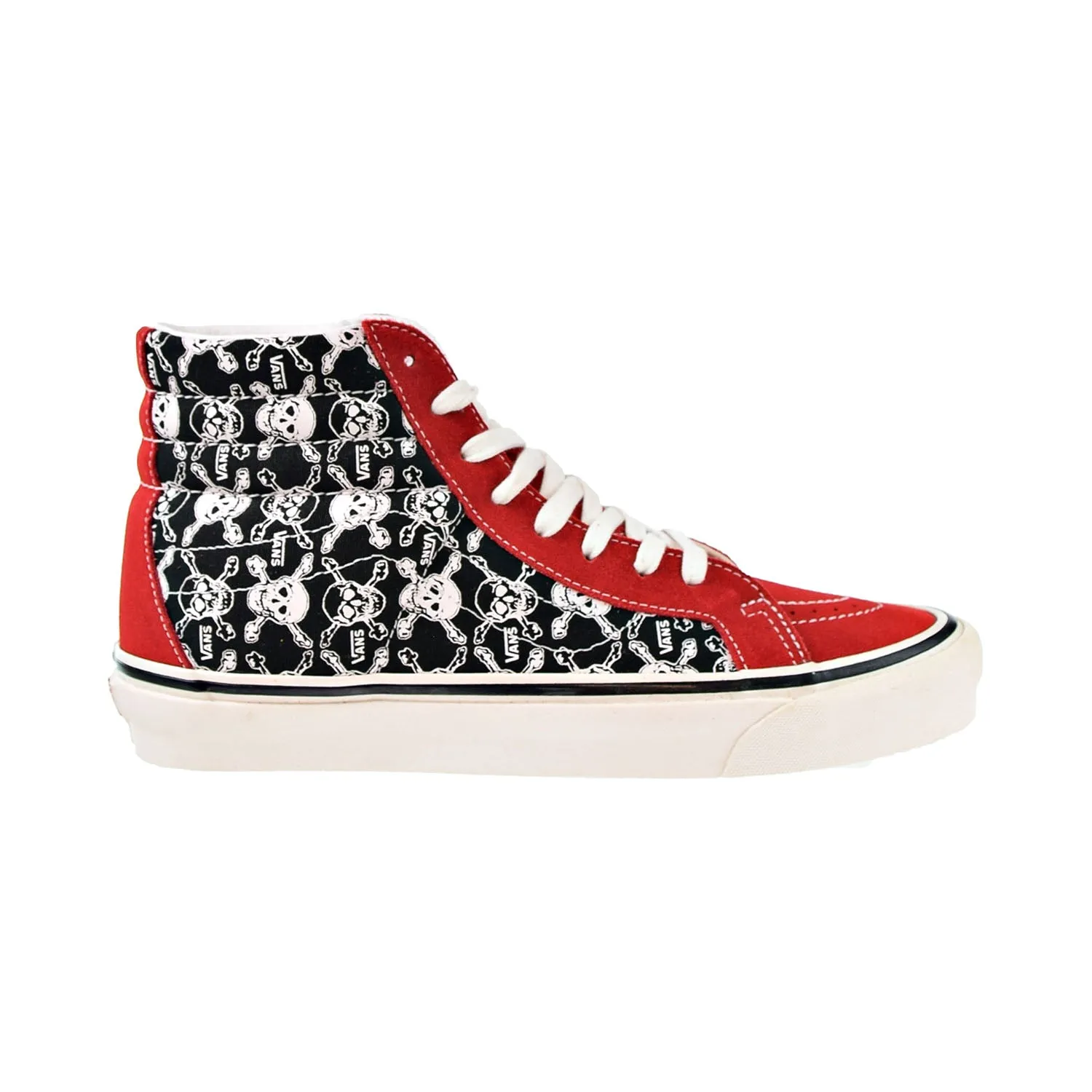 Vans Sk8-Hi 38 DX Men's Shoes Skulls-Red-Black