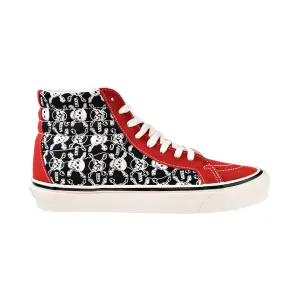 Vans Sk8-Hi 38 DX Men's Shoes Skulls-Red-Black
