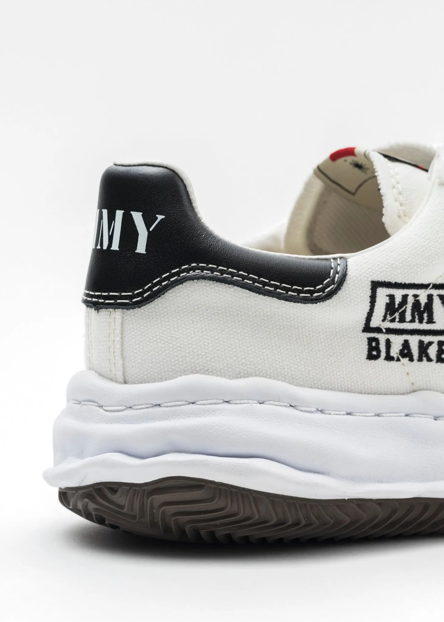 White OG Sole Canvas Low-Top Sneaker (BLAKEY LOW)