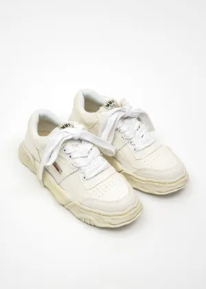 White OG Sole Canvas Low-Top Sneaker (PARKER DYED)