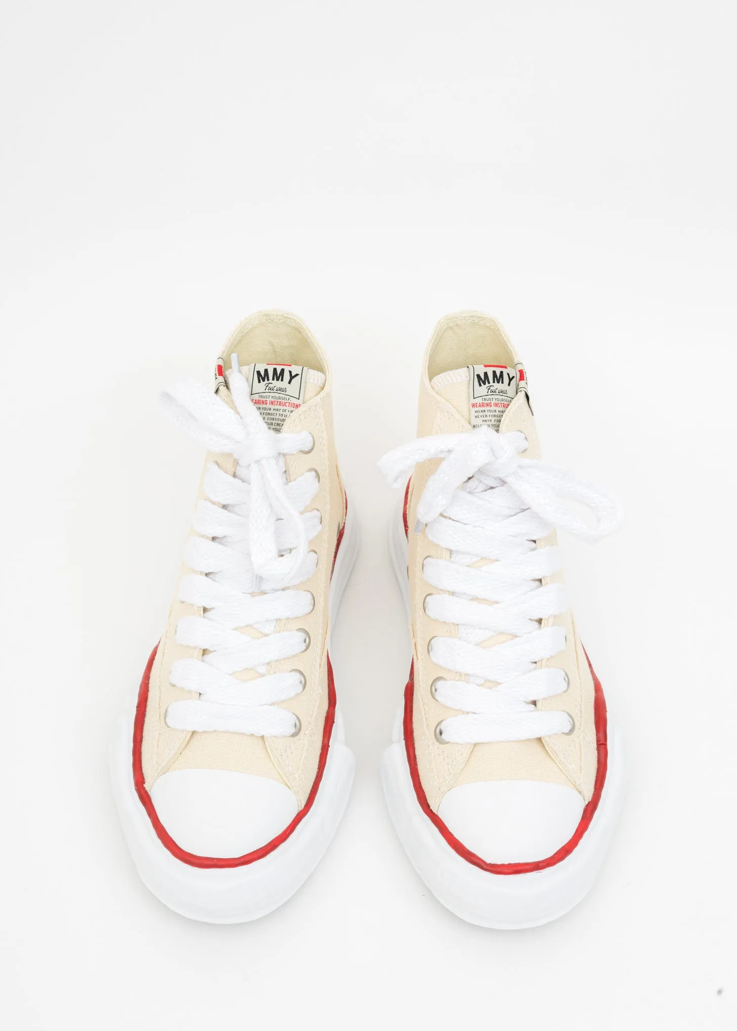White OG Sole High Top Sneaker Special Edition