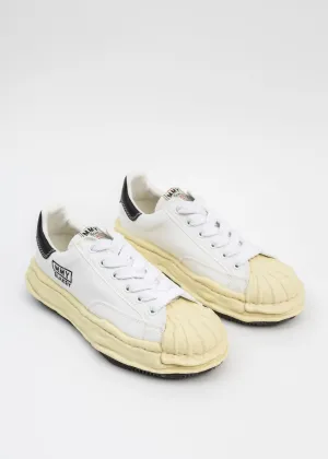 White OG Sole Vintage Colour Canvas Low-Top Sneaker (BLAKEY LOW)