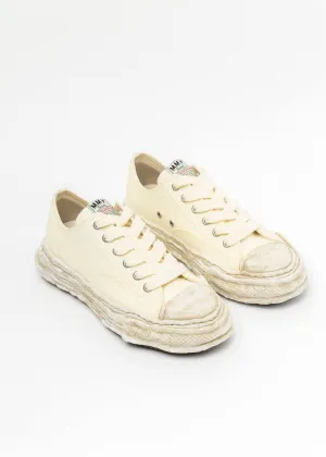 White Original Sole Canvas Garment Dye Lowcut Sneaker