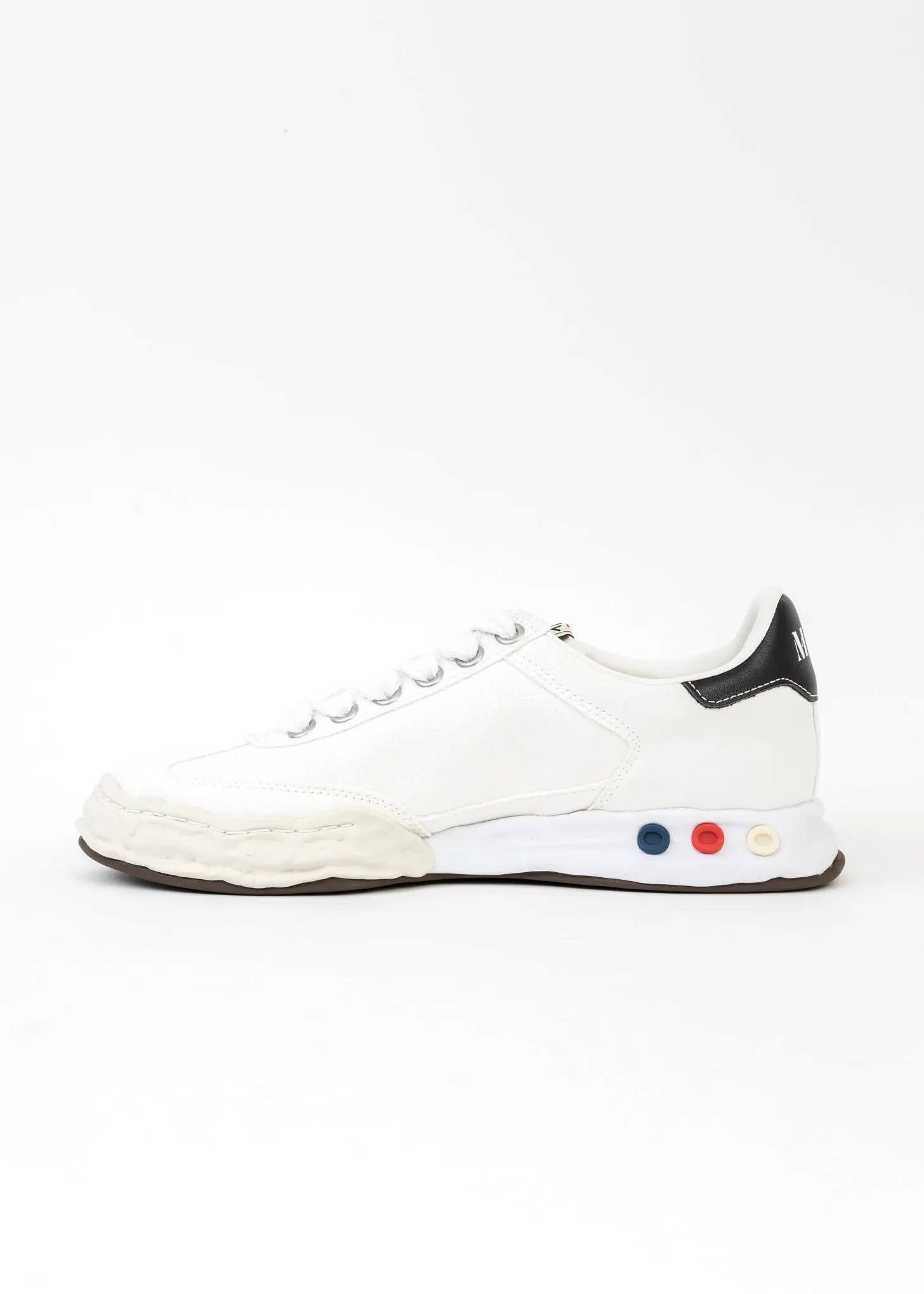 White Original Sole Canvas Low-Top Sneaker (HARBIE LOW)