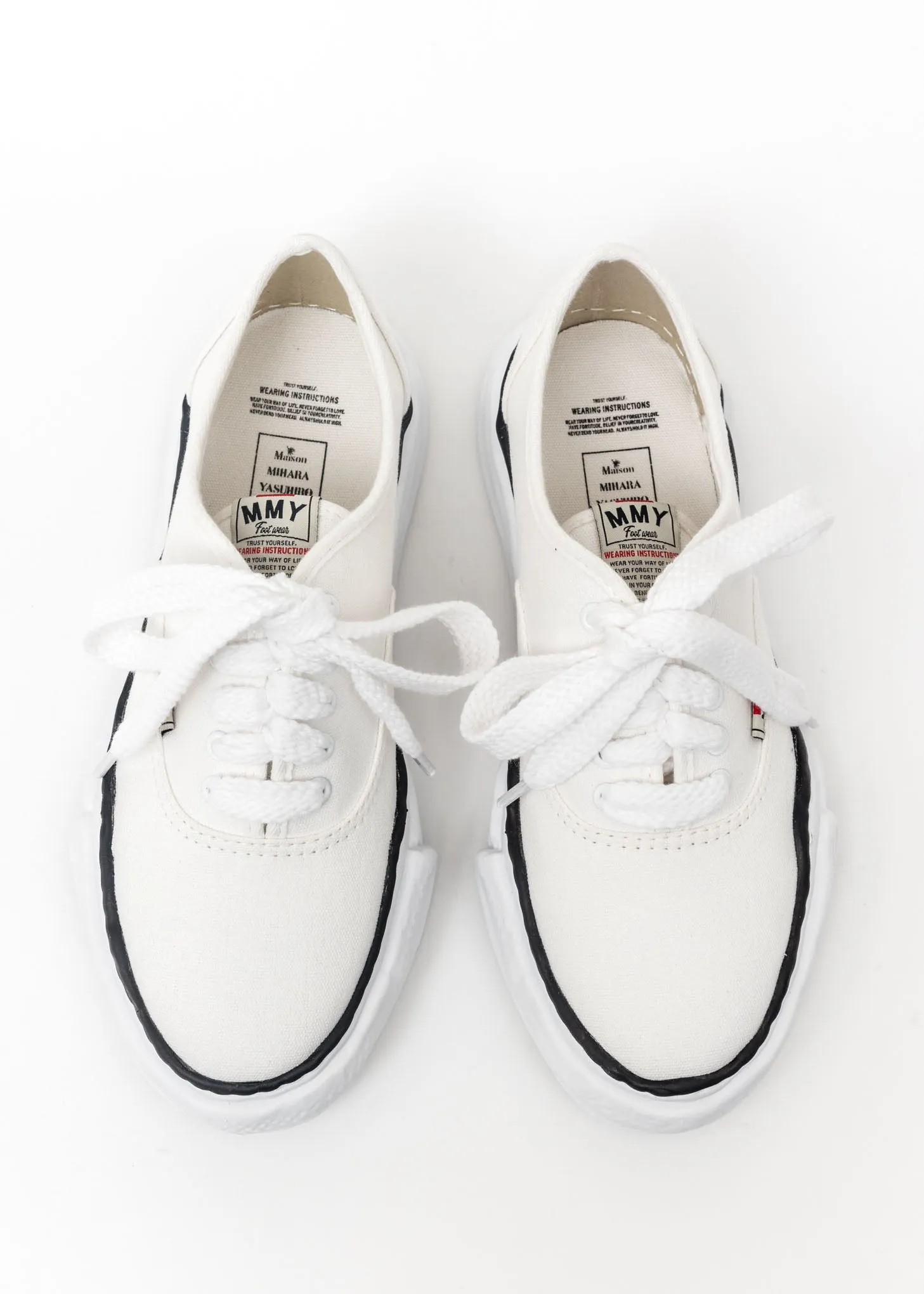 White Original Sole Lowcut Sneaker (Baker)