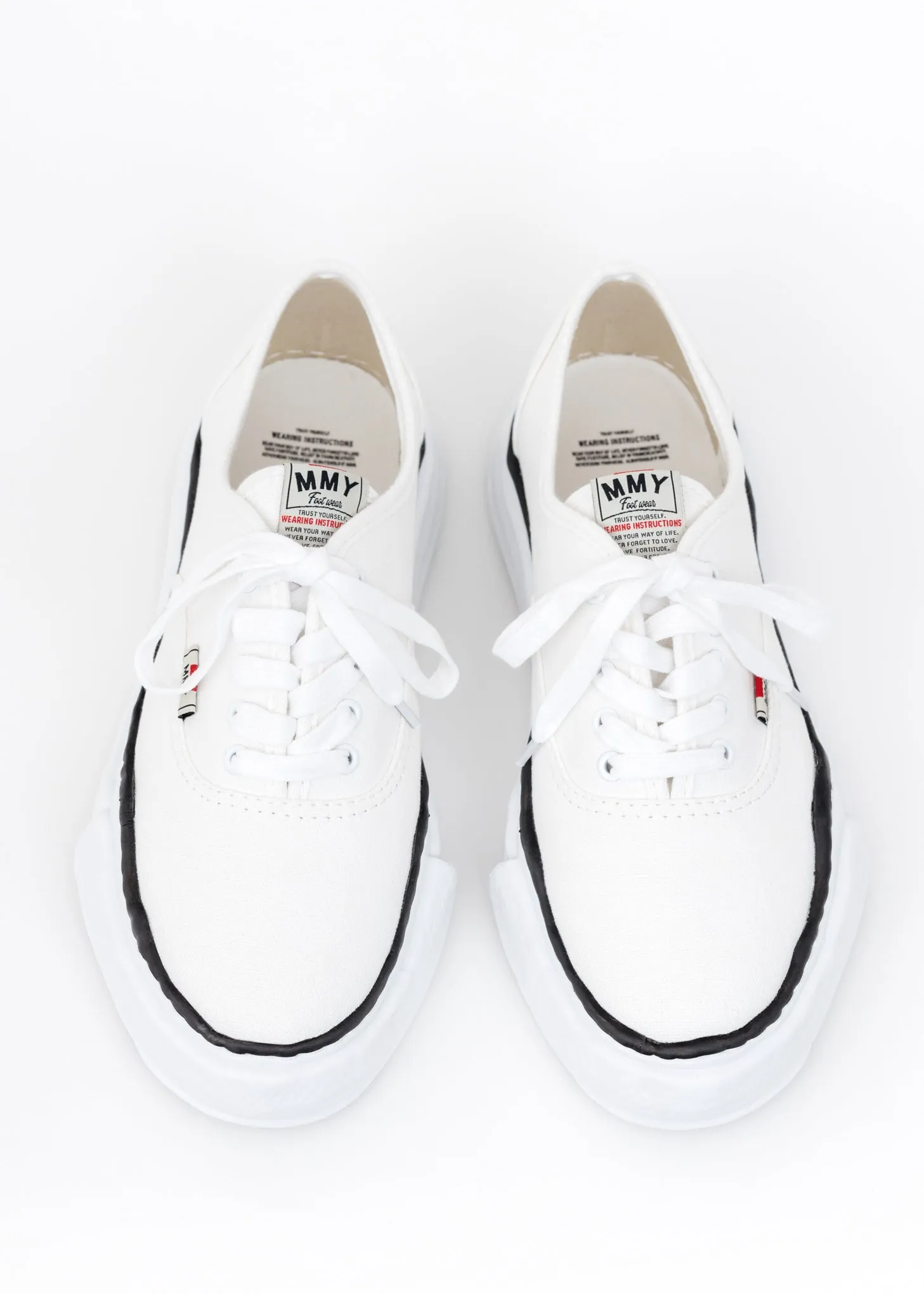 White Original Sole Lowcut Sneaker (Baker)